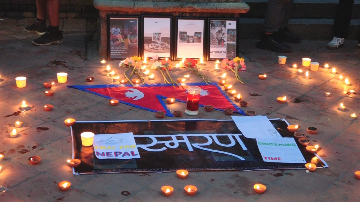 रसुवा भोटेकोशीमा दिवंगत हुनुभएकाहरु प्रति श्रद्धान्जली
